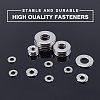 Unicraftale 24 Pcs 4 Styles 304 Stainless Steel Linking Rings STAS-UN0021-74P-4