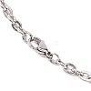 Non-Tarnish 304 Stainless Steel Necklaces NJEW-PH01234-02-4