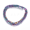 Magnetic Synthetic Hematite Beads Strands G-G826-05E-4mm-2