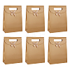Rectangle Paper Gift Bags CARB-WH0017-14B-02-1