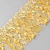 Polyester Tassel Lace Trim Ribbons SRIB-WH0011-295-1