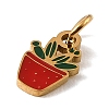 304 Stainless Steel with Enamel Pendants SA-CBAAF93-G04-2