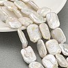 Natural Keshi Pearl Beads Strands PEAR-B003-01-2