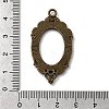 Vintage Tibetan Style Alloy Pendant Cabochon Bezel Settings X-TIBEP-M018-40AB-NF-3