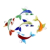 Handmade Lampwork Pendants LA-N048-15-2
