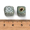 Vintage Handmade Porcelain Beads PR-CBAB520-18B-4