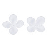 Transparent Acrylic Beads X-FACR-N005-003-4