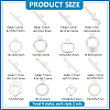 8 Styles Brass Toggle Clasps KK-PH0010-65-2