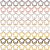 80Pcs 8 Styles Zinc Alloy Bead Frame FIND-SP0020-75-1