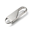 304 Stainless Steel Keychain Clasps STAS-U051-02B-P-2