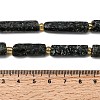 Natural Seraphinite Beads Strands G-D353-A05-5