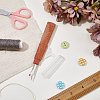 Iron Seam Ripper with Plastic Handle DIY-CY0004-17-4