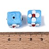 Handmade Bumpy Lampwork Beads LAMP-Q039-14D-4