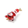 Christmas Handmade Lampwork Pendants STAS-C147-03A-2