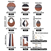 Biyun Dangle Earrings DIY Making Kit DIY-BY0001-17-10