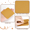 8Pcs 4 Colors PU Leather Cup Mats AJEW-GA0007-74-3