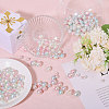 ABS Plastic Imitation Pearl Beads KY-GL0001-04-4