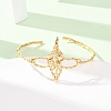 304 Stainless Steel Cuff Bangles for Women BJEW-C155-01C-G-2