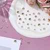 64Pcs 8 Styles Brass Beads KK-BBC0017-88-3