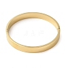 201 Stainless Steel Plain Bangles BJEW-Z151-01G-02-4