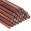 Waxed Round Wooden Sticks WOOD-OC0004-01A-1