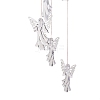 LED Solar Powered Angel Wind Chime HJEW-I009-03-5