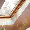 Flower Rainbow Prism Electrostatic Window Stickers PW-WG7E07F-01-5