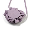 Fabric Rose Tie Choker Necklaces for Women LS-NJEW-Z022-01J-3