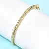Brass Snake Chain Bracelets for Women BJEW-H639-08G-3