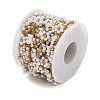 Flower Ion Plating(IP) 304 Stainless Steel Link Chains CHS-Q007-01G-3