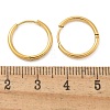 Ion Plating(IP) 304 Stainless Steel Hoop Earrings for Women EJEW-M089-02G-5