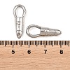 Tarnish Resistant 304 Stainless Steel Lobster Claw Clasps STAS-G192-24P-3