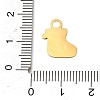 Christmas 304 Stainless Steel Enamel Charms STAS-I356-02G-04-3