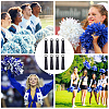 24Pcs Polyester Cheerleader Pom Poms Labels Ribbon FIND-CN0002-33A-6