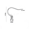 Tarnish Resistant 304 Stainless Steel French Earring Hooks STAS-S111-004P-3