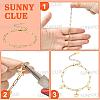 12Pcs 2 Colors 304 Stainless Steel Paperclip Chains Bracelets for Men Women BJEW-SC0001-62-3