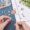 108Pcs 304 Stainless Steel Ear Stud Components STAS-UN0027-70-2