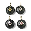 Natural Moss Agate Pendants G-I391-01G-07-1