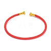 Braided Carbon Steel Wire Bracelet Making MAK-A017-B35-1