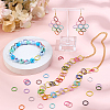 380Pcs 19 Colors Baking Paint Alloy Open Jump Rings FIND-AR0006-19A-4