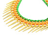Fashionable CCB Plastic Necklaces NJEW-PJN882-2