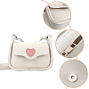 DIY Imitation Leather Heart Pattern Women's Crossbody Bag Kits DIY-WH0449-12-4