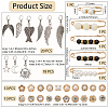 Alloy Pendants & Alloy Safety Pin Brooch AJEW-SP0002-03A-2