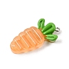 Transparent Resin Imitation Fruit & Vegetable Pendants RE-CBAB567-01-2