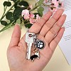 Alloy Enamel Keychains KEYC-SW00007-01-4
