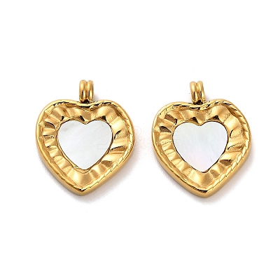304 Stainless Steel Pendants STAS-R151-02G-1