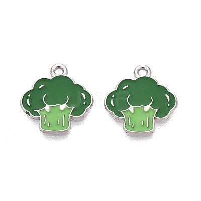 Alloy Enamel Pendants ENAM-Q003-16P-1