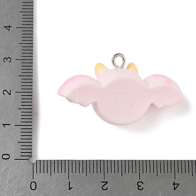 Halloween Theme Resin Pendants RESI-Z040-04P-05-1
