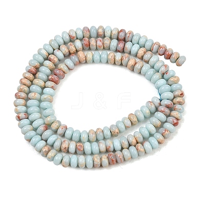 Synthetic Aqua Terra Jasper Beads Strands G-S366-102A-1