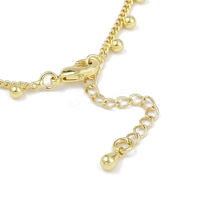 Rack Plating Brass Bracelets for Women BJEW-K244-08B-G-1